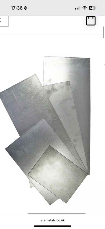 Photo of Galvanised Metal (TN38) #1