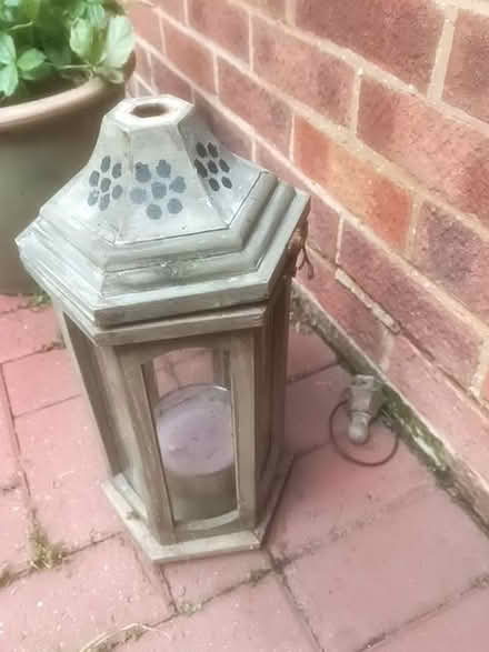 Photo of free Candle and lantern (Watton at Stone SG14) #1
