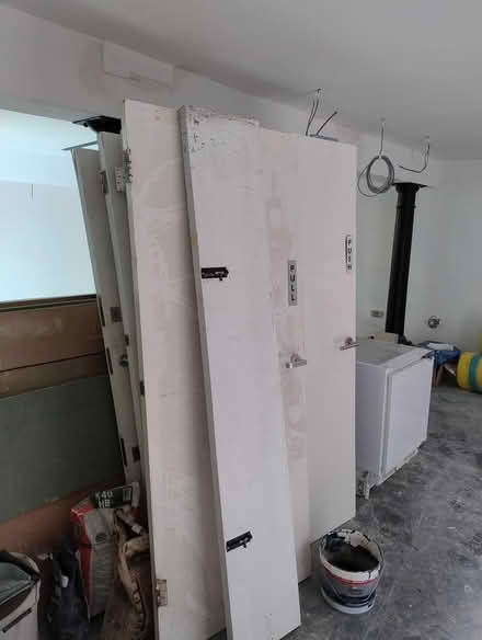 Photo of free fire doors with handles and hinges (se1 3rs) #2