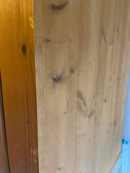 Photo of free Small solid oak wardrobe (Prestwich M25) #3