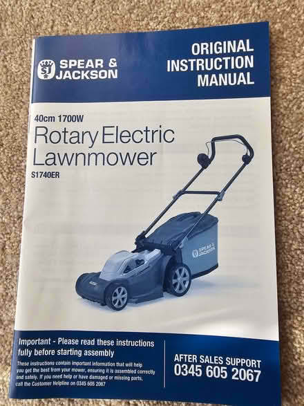 Photo of free Rotary Electric Mower 40cm (Wroughton SN4) #2