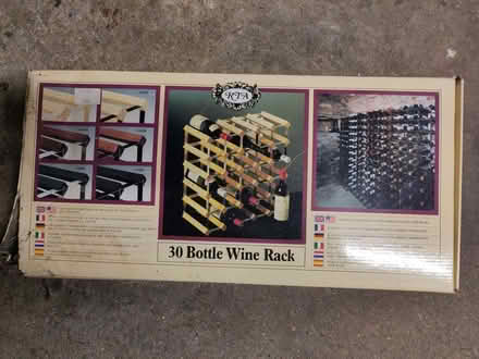 Photo of free 30-bottle wine rack (Loughton IG10) #1