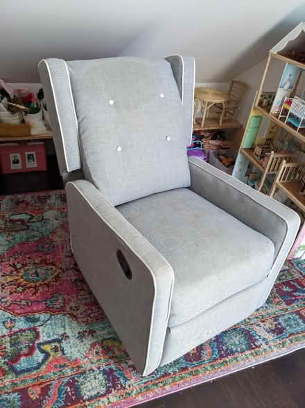 Photo of free Reclining swivel rocking chair (Crescent Heights) #1