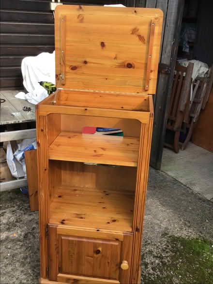 Photo of free Tall pine music (or anything) cupboard (Presteigne LD8) #2
