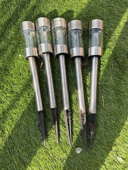 Photo of free Decorative Garden Solar lights (Newport Pagnell MK16) #1