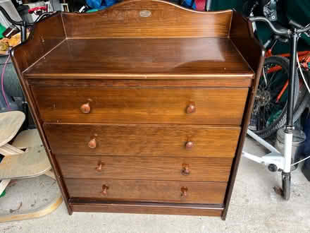 Photo of free Changing table / drawers (North of Romsey SO20) #1