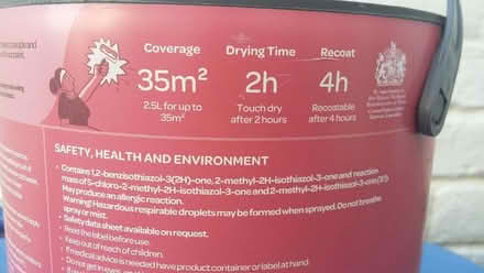 Photo of free New pink water based emulsion (Falsgrave) #2