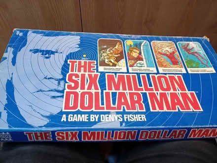 Photo of free Six Million Dollar Man Board Game (CT2) #1