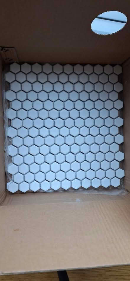 Photo of free Hexagon tiles - 2 sheets (Lower Sydenham) #2