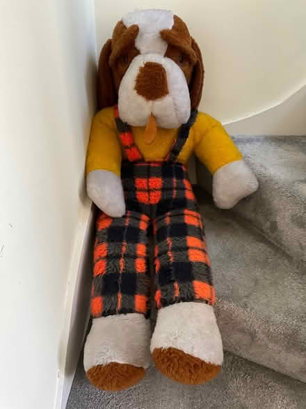 Photo of free Large cuddly toy dog called Raffles (Chalk Farm NW1) #1