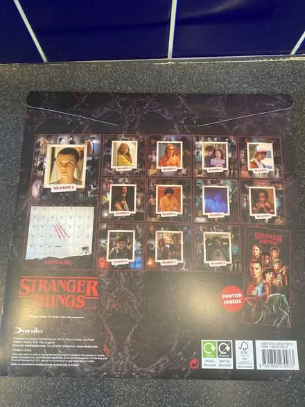 Photo of free Stranger things 2024 calendar (Knebworth, SG3) #2