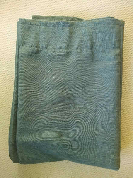 Photo of free Pair sage green blackout curtains (Baldock SG7) #1