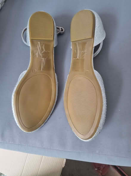 Photo of free Silver Ballet Flat Shoes (West Byfleet KT15) #2