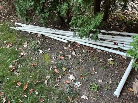 Photo of free Different sized PVC pipe (Wilmette,IL) #1