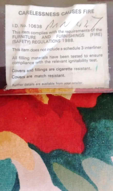 Photo of free 3-seater IKEA sofa (North Berwick EH39) #2