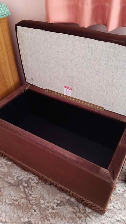 Photo of free Upholstered bedding box (Killamarsh S21) #1