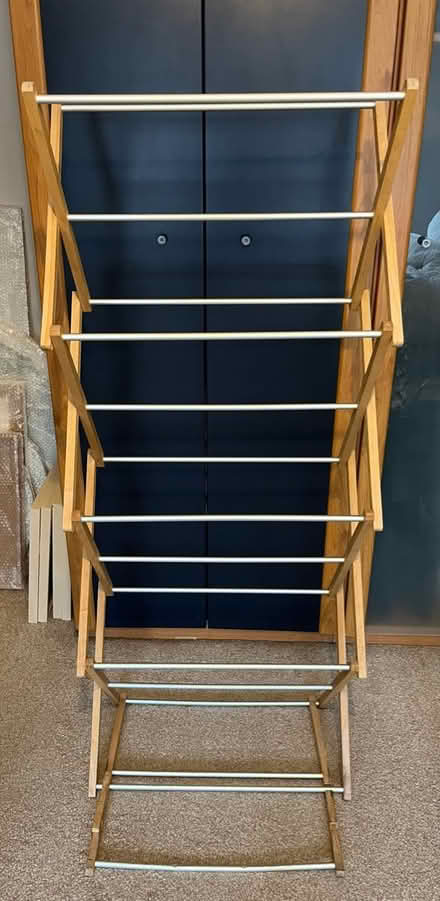 Photo of free Clothes drying rack (Crouch Hall Road) #2