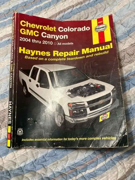 Photo of free Chevy Colorado Haynes repair book (Fort Pierce in Lakewood Park) #1