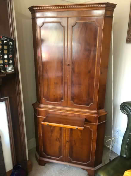 Photo of free 1930s corner drinks cabinet (BR3) #1