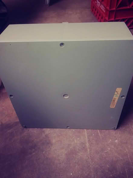 Photo of free PVC electrical box (vernon, near rockville HS) #1