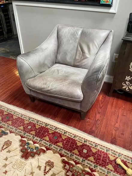 Photo of free Grey leather furniture (Limerick) #3