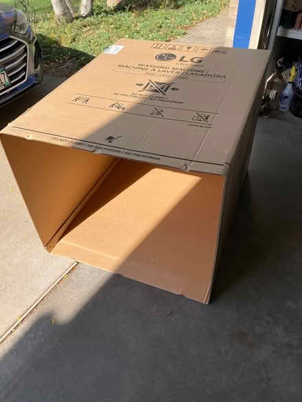 Photo of free Washing machine box (Northern Maplewood) #1