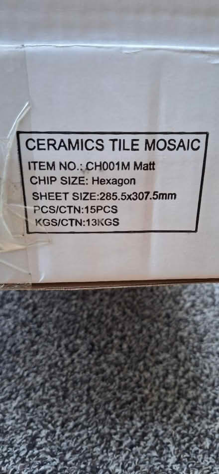 Photo of free Hexagon tiles - 2 sheets (Lower Sydenham) #1