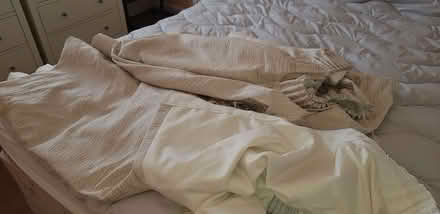 Photo of free Pair cream/ivory curtains (Emsworth PO10) #1