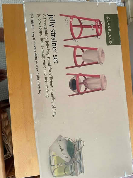 Photo of free Lakeland Jelly Strainer Set (Eastcote HA5) #1