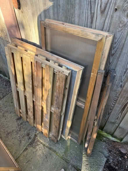 Photo of free Small wood and plastic greenhouse (Kingston Gate KT2) #3