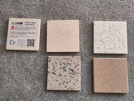 Photo of free Samples of recycled glass worksurface (Lower Earley RG6) #1