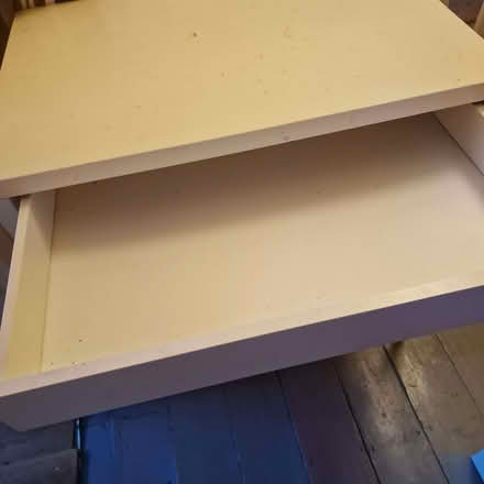Photo of free READ POST! Ikea small white desk (Linden GL1) #2
