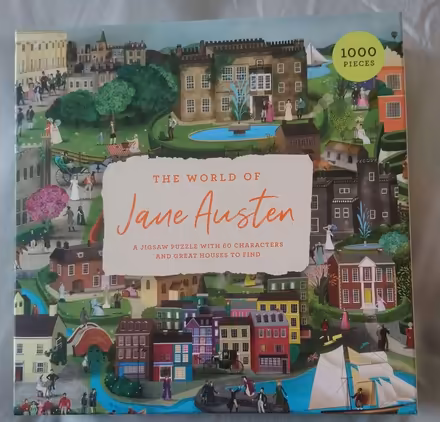 Photo of free Jane Austen 1000 piece jigsaw (Formby L37) #1