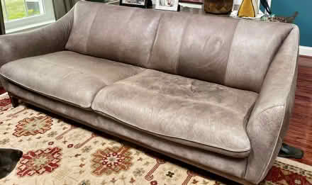 Photo of free Grey leather furniture (Limerick) #1