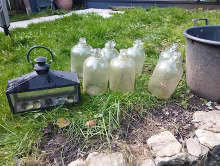 Photo of free Demijohns and garden lantern (Andover) #1