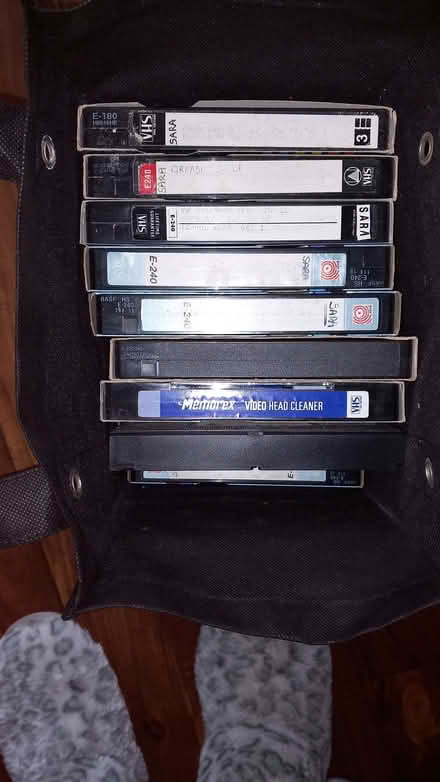 Photo of free Bag of about 20 blank VHS Videos (Gosforth NE3) #1