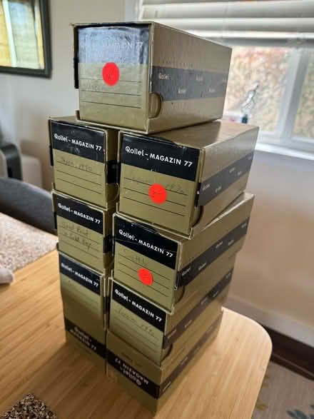 Photo of free Rollei slide storage boxes (N Queen Anne) #1
