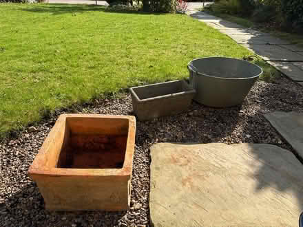 Photo of free Garden containers (S61 Thorpe Hesley) #1