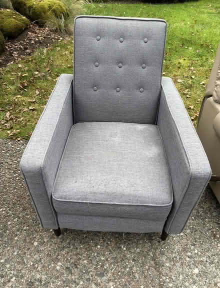 Photo of free Fabric Recliner (Mill Creek) #1