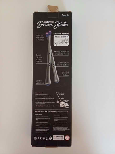 Photo of free Digital Drum Sticks Play Anywhere (Orgreave S13) #2