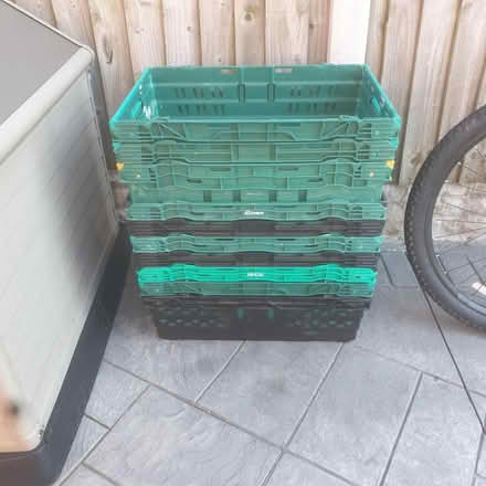 Photo of free 10 plastic crates (Croxteth L11) #1