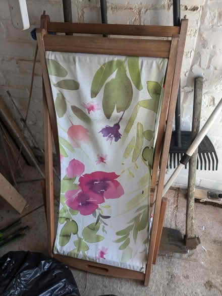 Photo of free Deck chair (Mollington CH1) #3