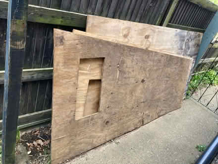 Photo of free 3x Plywood Boards (SG14 Hertford) #1