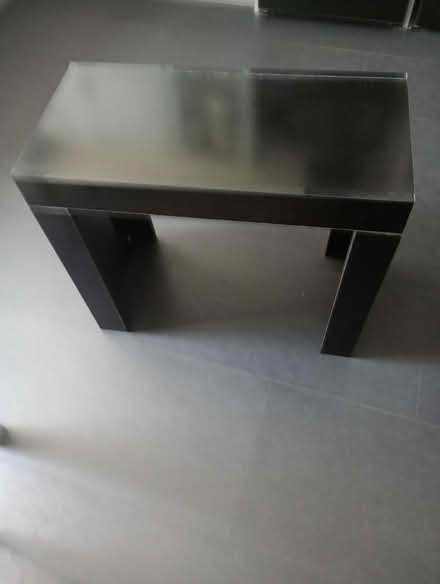 Photo of free Black side table (Knowsley) #1