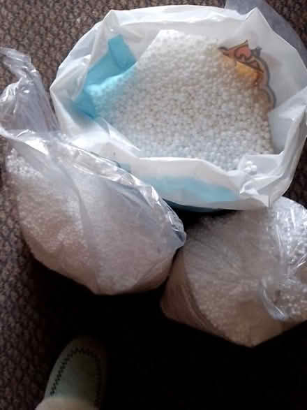Photo of free Polystyrene beads for filling a beanbag or other crafts. (Aslockton NG13) #1