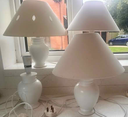 Photo of free 4 Aston dean table lights (Harwell village OX11) #1