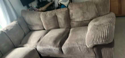 Photo of free Brown corner sofa (Bedford MK40) #3