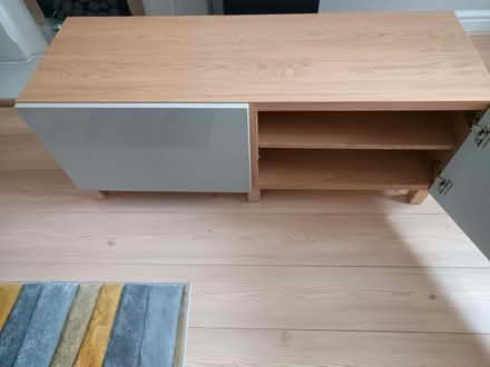 Photo of free IKEA Besta Unit w/grey doors (Altofts WF6) #1