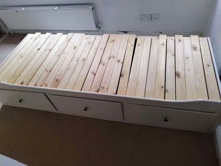 Photo of free Ikea bed with drawers and matress (Hurst Golf Course RG41) #1