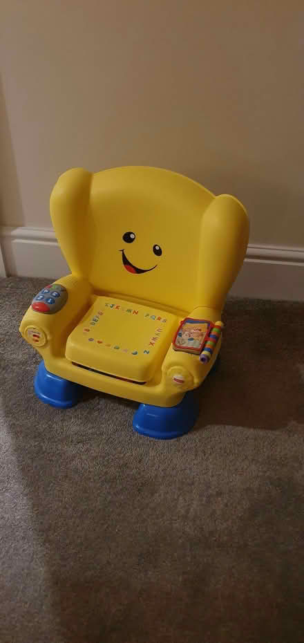 Photo of free Child's play chair, horse and activity block (BT8) #2